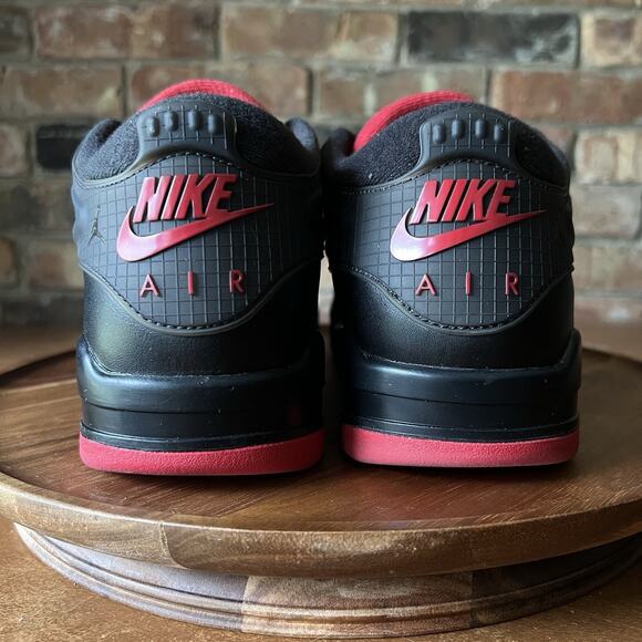 Nike Air Jordan 4 RM Bred Red Black Men's 11 Shoes Sneakers - Picture 8 of 16